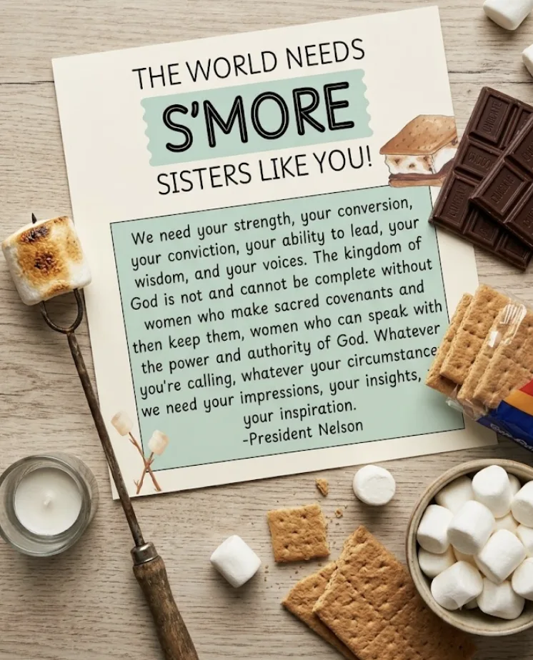 The World Needs S'more Sisters Like You handout preview
